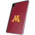 University of Minnesota M Logo iPad Pro 11in (2024) Clear Case
